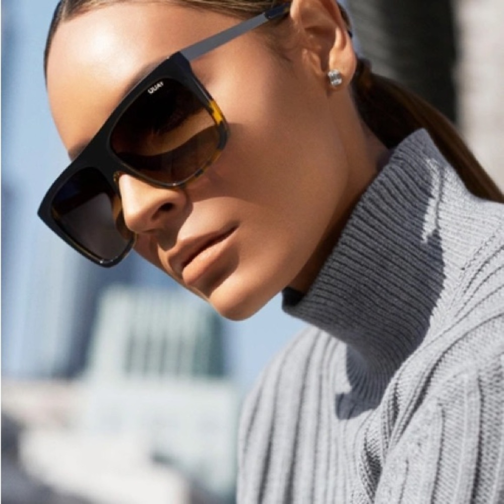 Quay Australia Brown Ombre Sunglasses for Women